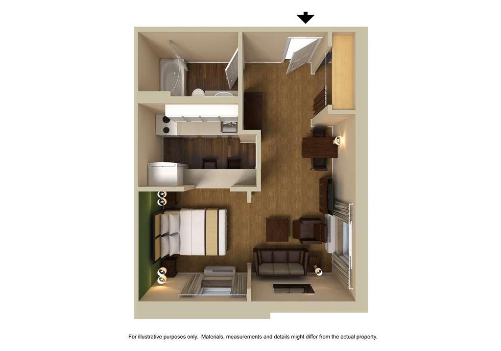 Extended Stay America Select Suites - Memphis - Cordova Номер фото